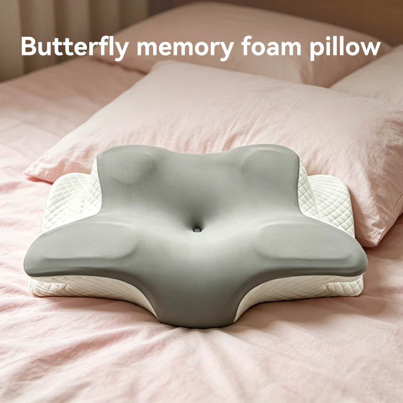 Butterfly Memory Foam Pillow 