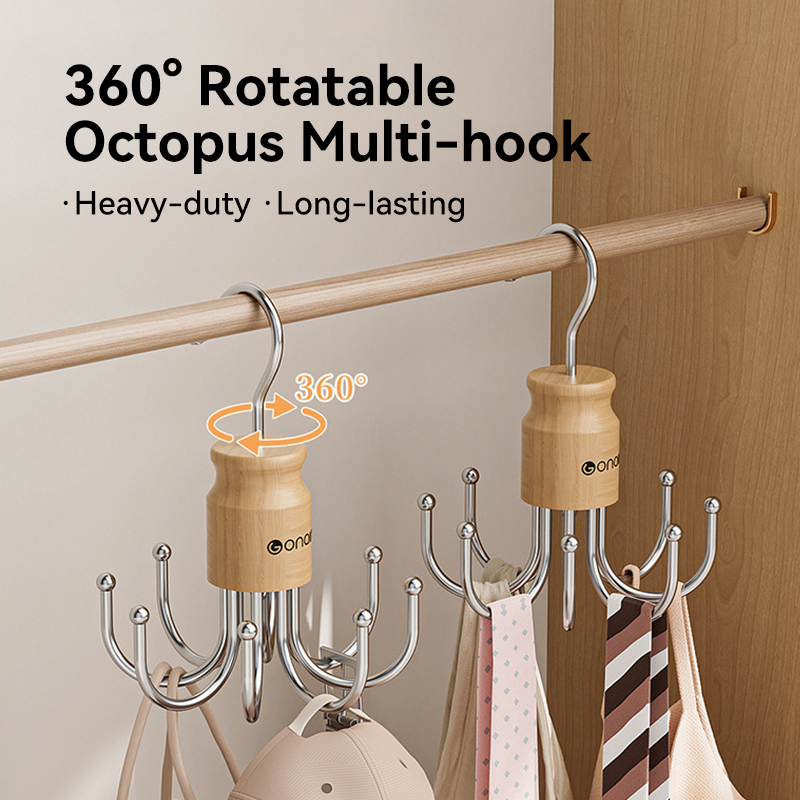 360° Rotatable Octopus Multi-hook*2
